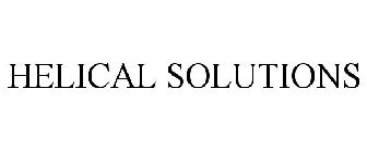 HELICAL SOLUTIONS