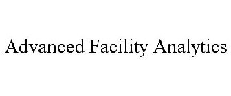 ADVANCED FACILITY ANALYTICS