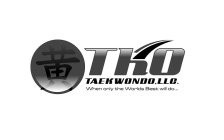 TKO TAEKWONDO, LLC. WHEN ONLY THE WORLDS BEST WILL DO...