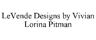 LEVENDE DESIGNS BY VIVIAN LORINA PITMAN