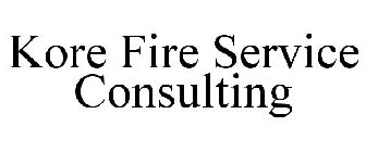KORE FIRE SERVICE CONSULTING