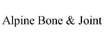 ALPINE BONE & JOINT