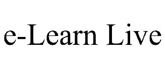 E-LEARN LIVE