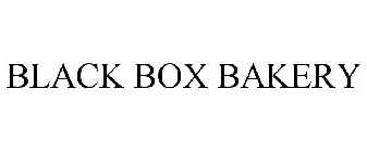 BLACK BOX BAKERY