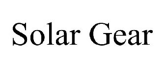 SOLAR GEAR