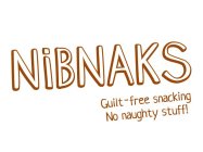 NIBNAKS GUILT-FREE SNACKING NO NAUGHTY STUFF!