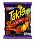 B BARCEL TAKIS XTRA HOT LIMITED EDITION!HOT CHILI PEPPER & LIME CORN SNACK