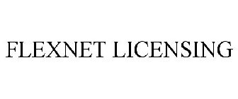 FLEXNET LICENSING