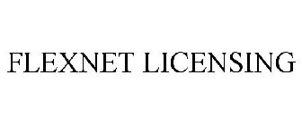 FLEXNET LICENSING