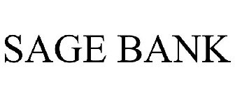 SAGE BANK