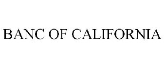 BANC OF CALIFORNIA