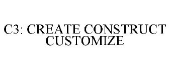 C3: CREATE CONSTRUCT CUSTOMIZE