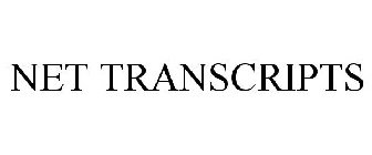 NET TRANSCRIPTS