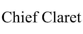 CHIEF CLARET
