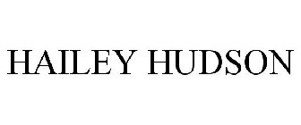 HAILEY HUDSON