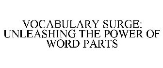 VOCABULARY SURGE: UNLEASHING THE POWER OF WORD PARTS