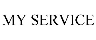 MY SERVICE