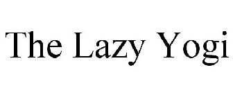 THE LAZY YOGI