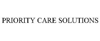 PRIORITY CARE SOLUTIONS