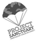 PROJECT SANCTUARY WHERE MILITARY FAMILIES RECONNECT