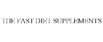 THE FAST DIET SUPPLEMENTS