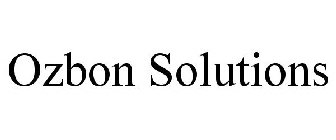 OZBON SOLUTIONS