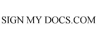 SIGN MY DOCS.COM