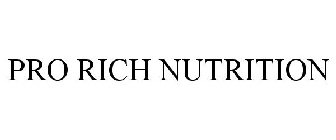 PRO RICH NUTRITION