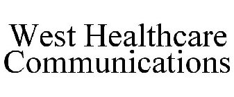 WEST HEALTHCARE COMMUNICATIONS
