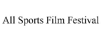 ALL SPORTS FILM FESTIVAL