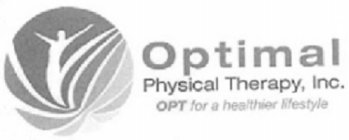 OPTIMAL PHYSICAL THERAPY, INC. OPT FOR A HEALTHIER LIFESTYLE.