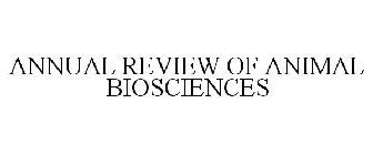 ANNUAL REVIEW OF ANIMAL BIOSCIENCES