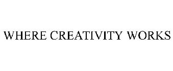 WHERE CREATIVITY WORKS
