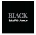 BLACK SAKS FIFTH AVENUE