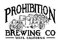 PROHIBITION BREWING CO VISTA, CALIFORNIA