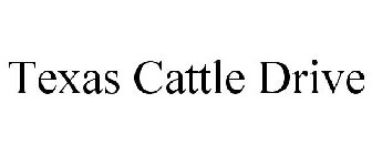 TEXAS CATTLE DRIVE