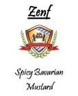 ZENF SPICY BAVARIAN MUSTARD