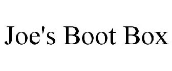 JOE'S BOOT BOX