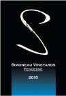 S SIMONEAU VINEYARDS FENCELINE 2010