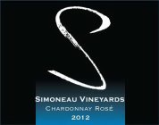 S SIMONEAU VINEYARDS CHARDONNAY ROSE