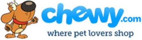 CHEWY.COM WHERE PET LOVERS SHOP