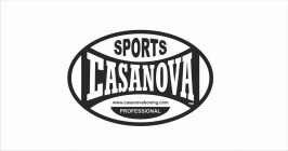 SPORTS CASANOVA WWW.CASANOVABOXING.COM PROFESSIONAL
