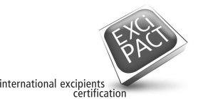 INTERNATIONAL EXCIPIENTS CERTIFICATION EXCI PACT