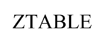 ZTABLE