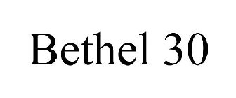 BETHEL 30