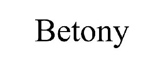 BETONY