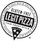 GLUTEN-FREE LEGIT PIZZA