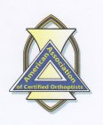 AMERICAN ASSOCATION OF CERTIFIED ORTHOPTISTS
