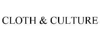 CLOTH & CULTURE