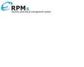RPMS RECOVERY PLANNING & MANAGEMENT SYSTEM